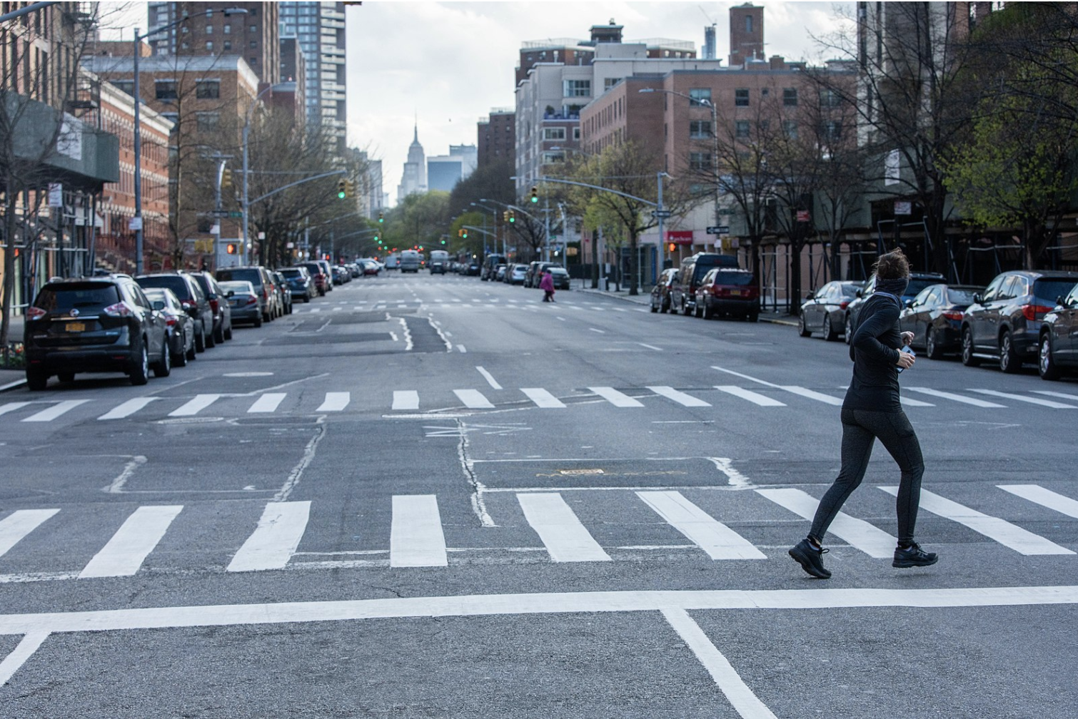 Empty Streets of New York City
